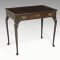 English queen anne tea table cabriole legs pad feet chippendale brasses 18th19th c 29 x 33 x 21 12