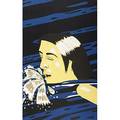 Alex katz american b 1927 olympic swimmer 1976 screenprint in colors framed signed and numbered 200200 40 x 25 sheet printer chiron press new york publisher kennedy graphics new
