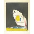 Robert motherwell american 19151991 capriccio 1962 collotype with handcolored pochoir in colors framed signed and numbered artists own series 1545 24 34 x 18 78 sight printer da