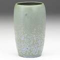 Grand feu highfired vase green crystalline glaze grand feu pottery la cal g 5 x 3