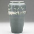 Et hurley rookwood banded scenic vellum vase 1913 flame markxiii189dveth 9 14 x 5