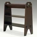 Stickley brothers mahogany magazine stand no 4704 brass tag 30 x 27 12 x 12