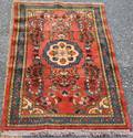 Hand Woven Persian Lilihan Throw Rug