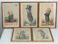 19th C Vanity Fair Framed Prints Set of Five5