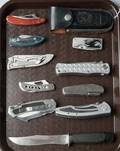 Eleven Knives Mostly Folding Case One Cattaraugus