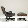 Charles and ray eames herman miller rosewood laminate and black leather lounge chair and ottoman no 670 671 herman miller tags chair 32 12 x 32 12 x 32 12 ottoman 17 x 25 34 x 21