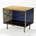 Charles and ray eames herman miller lacquered masonite and birch plywood esu 150c with specialorder legs and zinc hardware unmarked 20 12 x 24 x 16