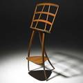 Wharton esherick cherry sheet music stand 1962 provenance purchased by current owner from a philadelphia charity auction to which it had been donated by the artist exhibition an identical examp