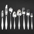Gio ponti reed  barton diamond sterling flatware set for six fiftytwo pieces incl four serving stamped reed  barton sterling