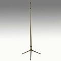 Jacques adnet unusual bronze tripod floor lamp unmarked 60 x 21 12