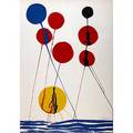 Alexander calder lithograph balloons signed calder in pencil 40 x 29 12