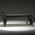 Judy kensley mckie exceptional patinated bronze jaguar bench 1992 inscribed 11 of 12 copyright jkm 1992 26 12 x 57 x 17