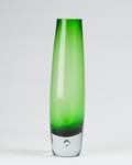 Green Art Glass Vase