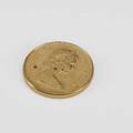 Twenty dollar canada gold coin 900 fineness proof 1827 gs