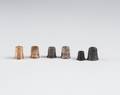 Six6 Thimbles incl 14k Gold  Sterling Silver