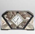 French art deco mantle clock time only 20th c 13 12 x 8 14 x 3