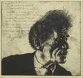 Alberto giacometti portrait signed haines giacometti 19051966 etching framed signed titled and numbered 12 12 x 12