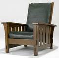 Gustav stickley style droparm morris chair a nice period copy 39 x 32 12 x 38