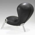 Marc newson idee embryo chair australia 1990s neoprene stainless steel and aluminum unsigned 31 x 32 x 35
