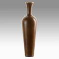 Berndt friberg gustavsberg tall glazed stoneware vase sweden 1960s signed friberg with hand and g 12 14 x 3 12