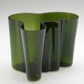Alvar aalto iittala green glass savoy vase finland designed 1936 signed alvar aalto 3030 6 x 8 x 7