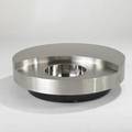 Willy rizzo revolving coffee table with bar france 1970s brushed and chromed steel laminate base script signature willy rizzo 13 12 x 45 14