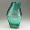 Fulvio bianconi venini informale green glass vase italy 1968 publication italian glass muranomilan 19301970 h ricke and e schmitt 1997 signed venini italia 15 x 9