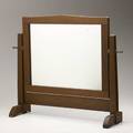 Gustav stickley shaving mirror branded mark 21 12 x 26 x 7