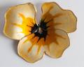 Vintage David Andersen Sterling Pansy Pin