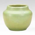 Van briggle vessel bright green glaze 1905 provenance van briggle pottery both marked aa van briggle 1905 4 12 and 3 34