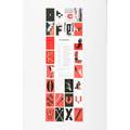 The alphabet collection unsigned lithographs in color by twelve international graphic designers 1994 the letters e and q were designed by heinz edelmann art director of the beatles yellow submar