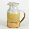 Byron temple glazed stoneware jug impressed mark 8 x 4 x 6