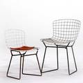 Harry bertoia knoll two childs chairs 1960s plastic coated and enameled steel unmarked taller 23 x 16 x 17