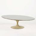 Eero saarinen knoll tulip coffee table usa 1950s laminate and enameled castiron unmarked 15 12 x 54 x 36