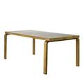 Alvar aalto dining table sweden 1950s birch and birch laminate branded 28 12 x 72 x 39 12