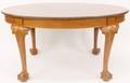 Mahogany Chippendale Style Oval Table