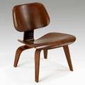 Charles and ray eames evansherman miller rare rosewood lcw usa 194548 evans tag 26 12 x 22 x 22 12