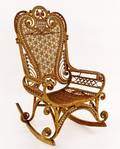 Victorian Wicker Rocking Chair
