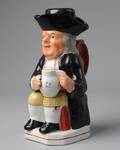 19th C Staffordshire Toby Pitcher