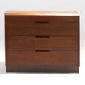 George nakashima fourdrawer dresser usa american black walnut signed with clients name 29 32 x 36 x 21 14