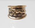 An 18K Cartierstyle Panther Ring