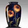 Moorcroft large poppy vase glazed signature made in england moorcroft 14 12 x 8 12