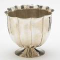 Josef hoffman wiener werkstatte hammered silver vessel austria early 1900s stamped wiener werkstatte hallmarks 5 14 x 5 34