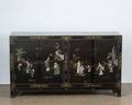 Chinoiserie Sideboard with Stone Inlay