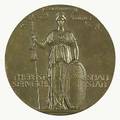 Augustus saintgaudens irishamerican 18481907 the womens auxiliary of the massachusetts civil service reform association presentation medal 190506 bronze stamped charles holt gould on ver