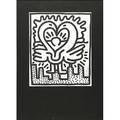 Keith haring american 19581990 kutztown connection 1984 offset lithograph framed signed 22 x 18 12 sight provenance private collection pennsylvania