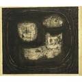 Louise nevelson american 18991988 untitled 195355 monotype with etching and aquatint 12 12 x 14 34 sheet printer emiliano sorini provenance tallarekweile collection new york