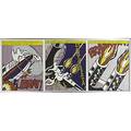 Roy lichtenstein american 19231997 as i opened fire 1966 three offset lithographs in colors framed together 24 58 x 20 58 sight publisher stedelijk museum amsterdam literature cor
