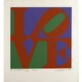 Robert indiana american b 1928 the philadelphia love 1975 screenprint in colors framed signed dated titled and numbered 86125 22 12 x 29 38 sight provenance private collection p