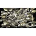 Sterling souvenir spoons 19th20th c approx seventyfive pieces includes panama expo 1915 columbian expo 1895 worlds fair st louis worlds fair oslo peru yellowstone national park the ar